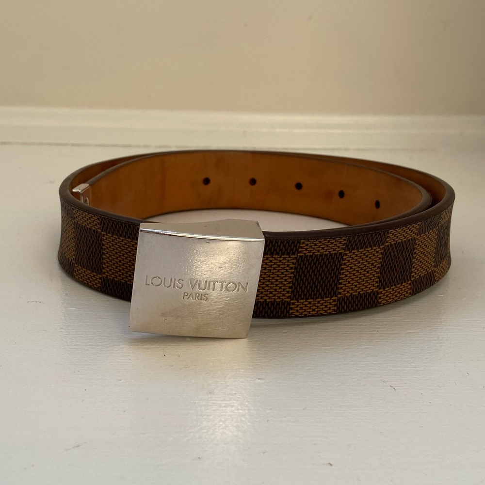 Louis Vuitton Ceinture Belt Damier